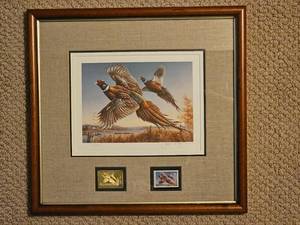 Just in the Way  James Meger Numbered & Singed Print with Stamp 70/3700
