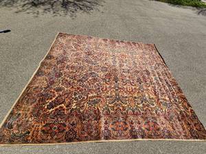 lot 77 image: Oriental Rug Upholstery Material