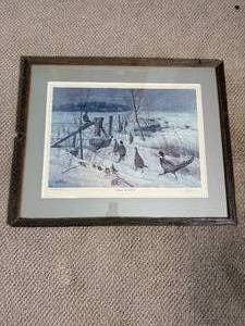 Heading for Shelter  Les Kouba Artist Proof