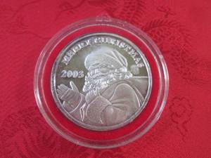 lot 22 image: (FS) 1 Ounce .999 Fine Silver 2003 ...