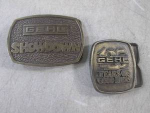 lot 33 image: (EC1) Vintage Brass GEHL SHOWDOWN a...