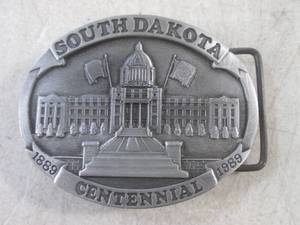 lot 35 image: (EC1) Vintage Fine Pewter South Dak...