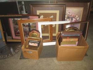 lot 73 image: (RM5) Large Assortment of Framed Wa...