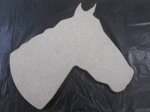 lot 77 image: (FS) Horse Shape Cutting Board 16 ...