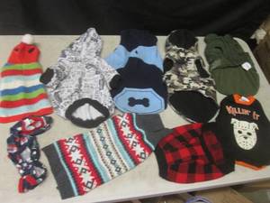 lot 104 image: (A-3) Assortment of PetDog Sweater...