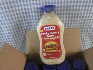 lot 124 image: (B-2) 8 Bottles of Kraft Smoky Hick...