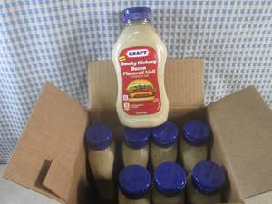 lot 125 image: (B-2) 8 Bottles of Kraft Smoky Hick...