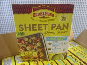 lot 145 image: (B-1) 10 Boxes of Old El Paso Sheet...
