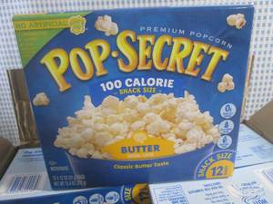 lot 149 image: (C-2) 4 Boxes of Pop Secret Butter ...