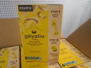 lot 150 image: (C-1) 12 Boxes of Keurig Gevalia Fr...