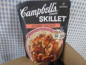(B-3) 6 Pouches of Campbell's Sauce...