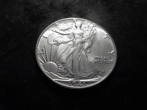 lot 6 image: 1941 Walking LIberty Silver Half Dollar
