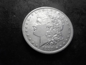 lot 22 image: 1881 O Morgan Silver Dollar