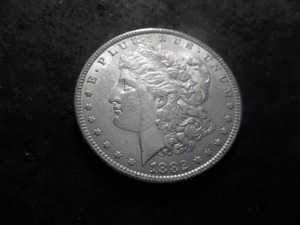 lot 24 image: 1882 Morgan Silver Dollar