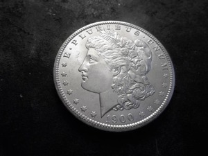 lot 41 image: 1900 O Morgan Silver Dollar