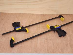 lot 72 image: Set of Woodworking Quick-Grip Clamps