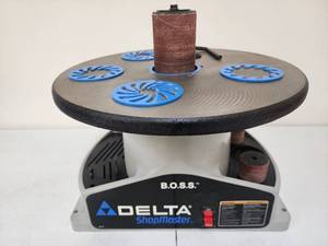 Delta Shopmaster Bench Oscillating Spindle Sander Model SA350