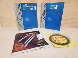 lot 37 image: (4) Assorted Band Saw Blades