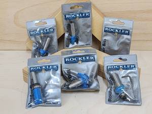 lot 12 image: (6) Assorted Rockler Router Bits