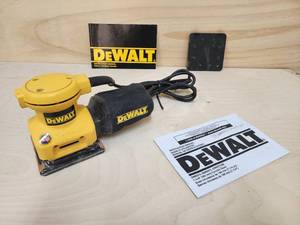 lot 68 image: DeWalt Electric Palm Grip Sander