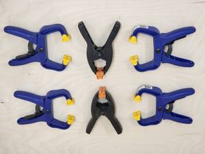 lot 69 image: (6) Assorted Hand Clamps