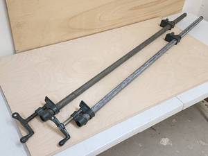 Set of Woodworking Pipe Clamps