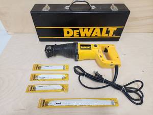 lot 73 image: DeWalt Electric Reciprocating Saw Model DW304