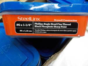 lot 103 image: Steel Linx Packaged Fasteners 20 lb...