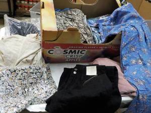 lot 105 image: 25 or so New Clothing From a major ...