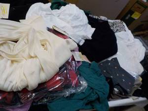 lot 110 image: 25 or so New Clothing From a major ...