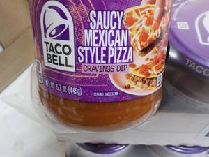lot 124 image: 12 ct Taco Bell 15.7 oz Jars Saucy ...