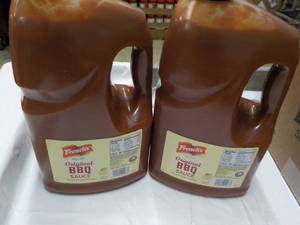 lot 132 image: 2 ct 1 Gallon Jugs Frenchs Origina...