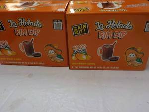 lot 138 image: 2 boxes 8 ct 7 oz La Helada Rim Dip...