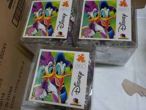 lot 148 image: 3 ct Disney 850 pc Puzzles...