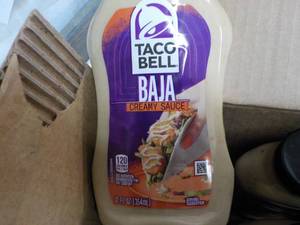 lot 150 image: 8 ct Taco Bell BAJA Sauce...