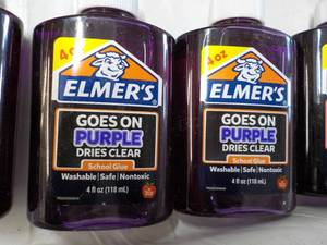lot 169 image: 20 ct Elmers 4 oz School Glue...