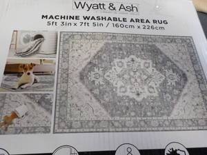 lot 12 image: Wyatt and Ash Darya Grey Machine Wa...