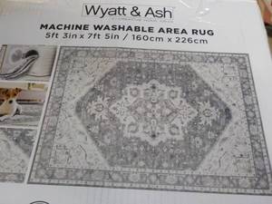lot 14 image: Wyatt and Ash Darya Grey Machine Wa...
