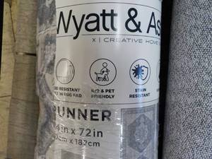 lot 16 image: Wyatt and Ash Darya Grey Machine Wa...