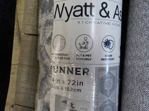 lot 17 image: Wyatt and Ash Darya Grey Machine Wa...