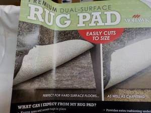 lot 47 image: 2 ft x 8 ft Rug Pad...