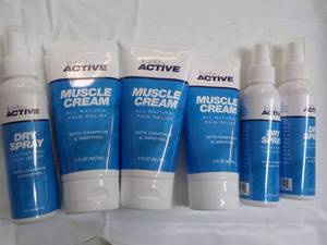 lot 49 image: 3 ct each Kuribl Muscle Cream and D...