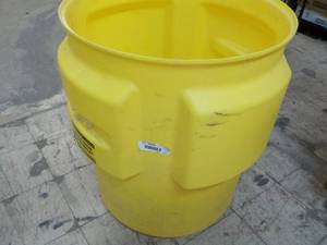 lot 55 image: Large Yellow Plastic Container- 29...