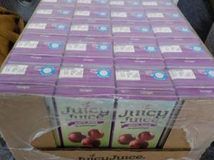 lot 73 image: 32 pack Grape Juicy Juice...