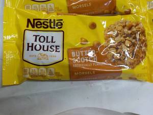 lot 81 image: 4 bags Nestle 11 oz Butter Scotch M...