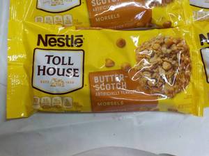 lot 82 image: 4 bags Nestle 11 oz Butter Scotch M...