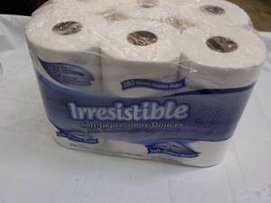 lot 87 image: 12 Rolls Irrestible 2 ply Bath Tiss...