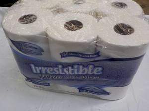 lot 88 image: 12 Rolls Irrestible 2 ply Bath Tiss...