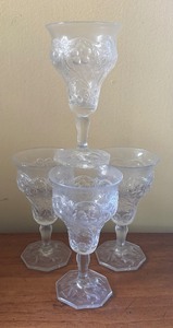 lot 27 image: Lovely Vintage Stemware