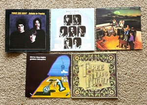 lot 67 image: Five Record Albums by Three Dog Night including Golden Biscuits, Harmony, Suitable for Framing and More